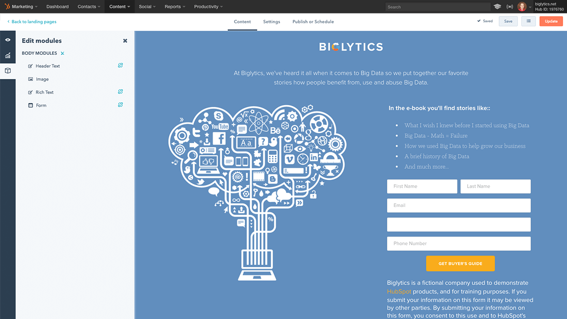 InboundMarketing im HubSpot
